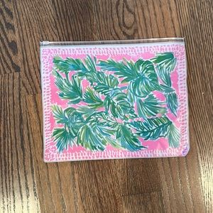 Lilly Pulitzer clear bag